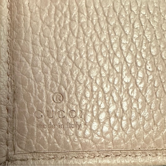 Authentic Gucci GG Marmont flap bi fold wallet light pink - Picture 7 of 10